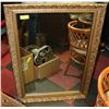 Image 1 : ORNATE GOLD TONE FRAMED MIRROR