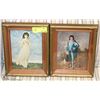 Image 1 : ESTATE PAIR OF FRAMED BLUE BOY AND PINK GIRL PICS