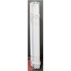 SET OF 3 GARAGE/SHOP HANGING FLUORESCENT LIGHTS