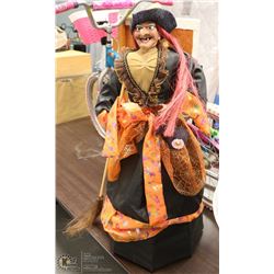 STANDING WITCH DECORATION.