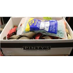 BOX OF TIE DOWN STRAPS