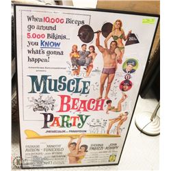 ORIGINAL 1960S ANNETTE MUSCLE BEACH PARTY MOVIE