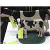 Image 1 : 2 IRON COW DOOR STOPS 6" AND 9" TALL