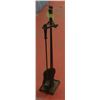 Image 1 : WROUGHT IRON FIREPLACE POKER SET