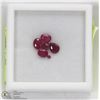 Image 1 : 42) GENUINE NATURAL RUBIES ASST SIZE GEMSTONES