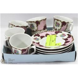 10 ITALIAN PORCELLANA ESPRESSO SET