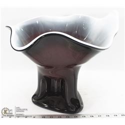 HANDMADE ARABESKA VASE 12” TALL POLAND