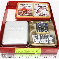 COLLECTIBLE PLAYING CARDS - STAR WARS, SPORTS.