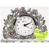 Image 1 : SEAGULL PEWTER QUARTZ CLOCK JAPAN MOVEMENT
