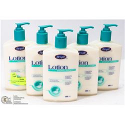 5 BOTTLES OF NORMAL DRY SKIN LOTION
