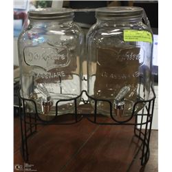 DOUBLE YORKSHIRE GLASSWARE 1 GAL MASON JAR