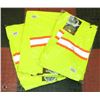Image 1 : GROUP OF 5 SIZE 3XL HI VIS BIB PANTS