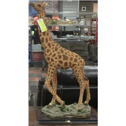 LA  ANINA  ALABASTER GIRAFFE 28" TALL
