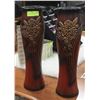 Image 1 : PAIR OF 21" TALL POTTERY VASES