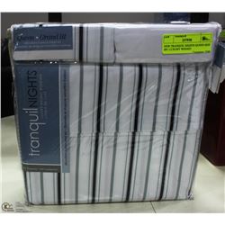 NEW TRANQUIL NIGHTS QUEEN SIZE 6PC LUXURY WEIGHT