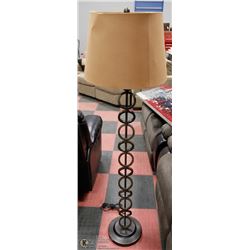 ANTIQUE BRONZE SHOWHOME FLOOR LAMP 62" TALL