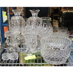 ESTATE COLLECTION OF ASSORTED CRYSTAL