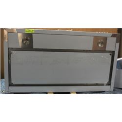 KITCHEN AID STAINLESS STEEL HOOD RANGE 36"