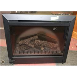 ELECTRIC FIREPLACE INSERT - 27"H X 25"W.