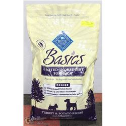 BLUE BUFFALO SENIOR DOG FOOD 24LBS
