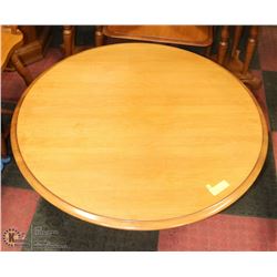 4 PC MAPLE COFFEE AND END TABLE SET