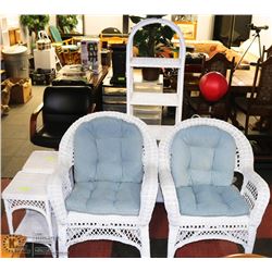 5 PC WICKER FURNITURE SET