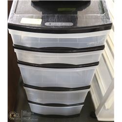 GRACIOUS LIVING 5 DRAWER STORAGE UNIT - 32"H X