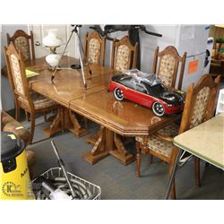 DININGROOM TABLE WITH 6 CHAIRS
