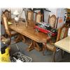 Image 1 : DININGROOM TABLE WITH 6 CHAIRS