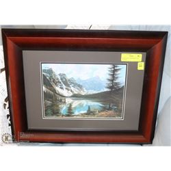 DAVID DAASE “ MORAINE LAKE “ PAINTING