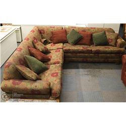 ESTATE SECTIONAL WITH THROW CUSHIONS
