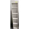 Image 1 : WHITE 5-SHELF STORAGE CABINET
