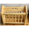Image 1 : SOLID WOOD MAGAZINE RACK - FURNITURE