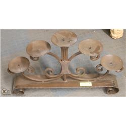 IRON 3 TIER CANDLEABRA