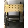 Image 1 : ULTRA STEEL FOLD-UP WORK BENCH W/VICE -