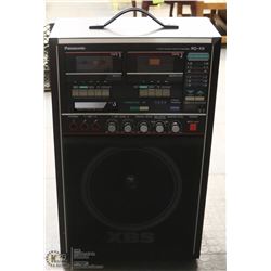 VINTAGE PANASONIC RQ-K9 KARAOKE SYSTEM