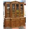 Image 1 : 2PC CHINA CABINET MEASURES 17"X72"X86" HIGH