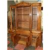 Image 2 : 2PC CHINA CABINET MEASURES 17"X72"X86" HIGH