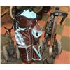 Image 1 : GOLF BAG SOLD WITH 2 CADDIES