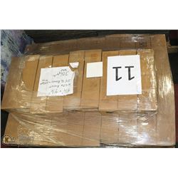 PALLET #11) LOT OF CERAMIC TILE WHITE BISCUIT