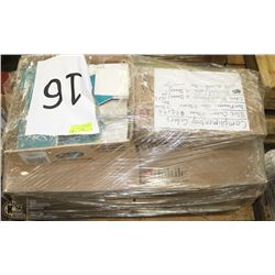 PALLET #16) LOT OF CERAMIC TILES 4 COMPLIMENTARY