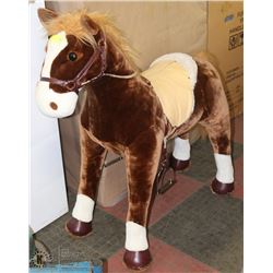 CHILDRENS PLUSH HORSE