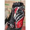 Image 1 : NIKE EXTREME RED & BLACK GOLF BAG.