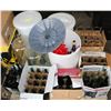 Image 1 : PALLET OF WINE EQUIPMENT INCL 2 GLASS 5GAL CARBOY,