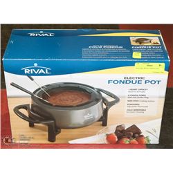ELECTRIC RIVAL FONDUE POT