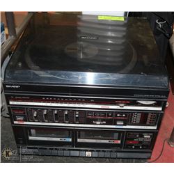 VINTAGE SHARP SG-45 INTEGRATED MUSIC SYSTEM.