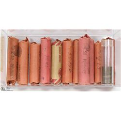 ESTATE LOT OF 1940 AND 1950S ROLLS OF CANADIAN