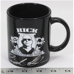 PAWN STARS MUG AUTOGRAPHED BY RICK HARRISON