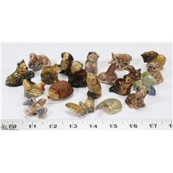 LOT OF 20 DIFFERENT WADE RED ROSE ANIMAL FIGURINES