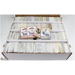 BOX OF OVER 3000 HOCKEY CARDS - ASSORTED SETS &